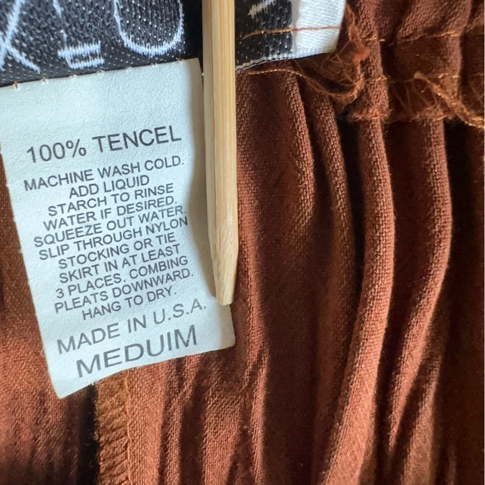 Vintage Oxford Western Broomstick Skirt and Jacket Medium Made In USA - Picture 5 of 9